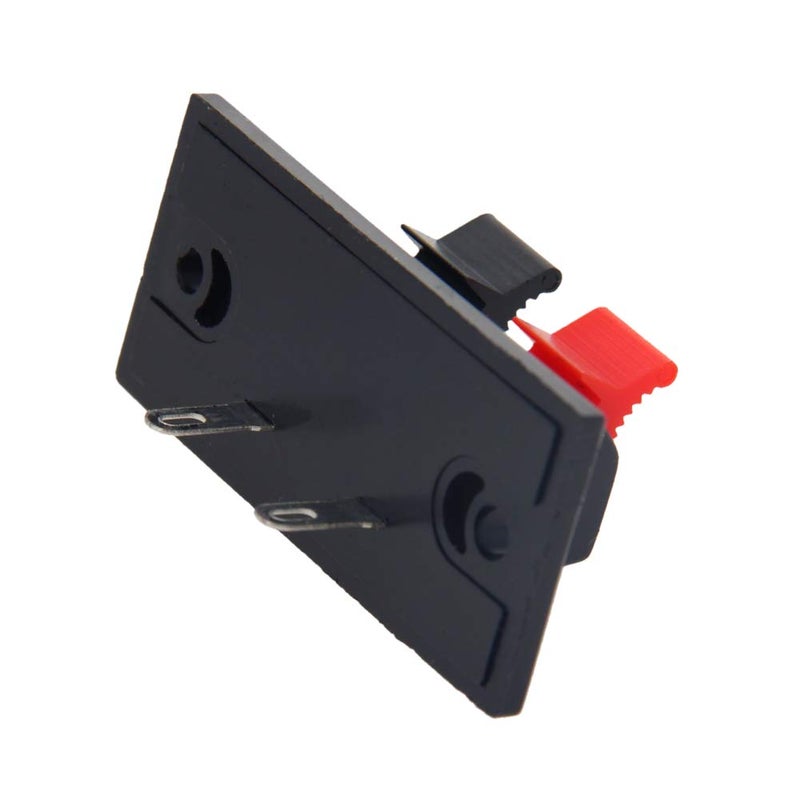 Fielect Speaker Spring Terminals Clip 2 Way Terminals Strip Block Jointing Clamp Test Clip Jack Socket Push Release Connector, WP2-3 - Image 3